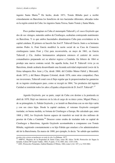 azúcar y deuda ecológica en cuba. una primera aproximación 1 - ODG