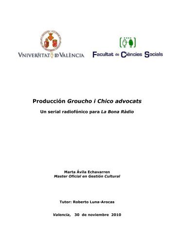 Producción Groucho i Chico advocats - Inicio RODERIC - Universitat ...
