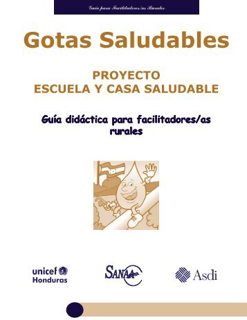 Gotas Saludables - Bienvenido a Wash en Escuelas