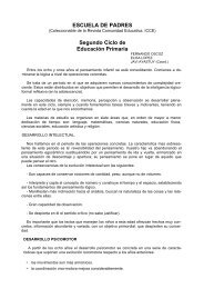 El niño del segundo ciclo de educación primaria - APOCLAM