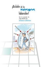 ¡Aíslate de los riesgos laborales!