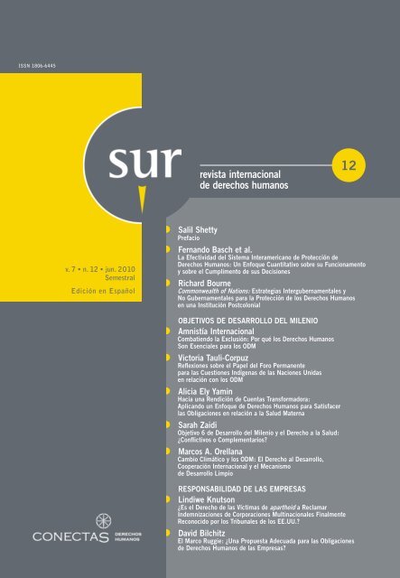 revista internacional de derechos humanos - Sur