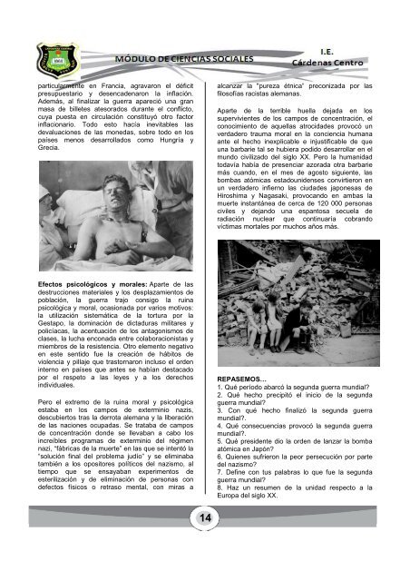 modulo ciencias sociales ciclo iv grado noveno - INSTITUCION ...