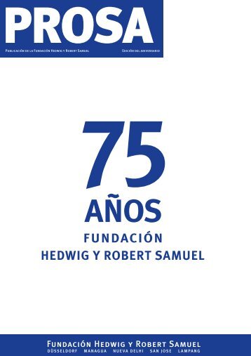 75 años Fundación Samuel