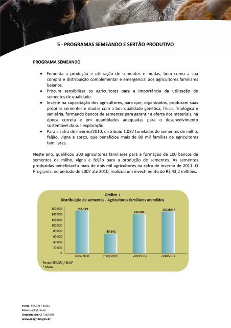 5 - PROGRAMAS SEMEANDO E SERTÃO PRODUTIVO - Seagri