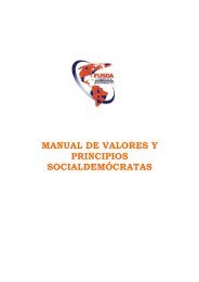 principios y valores socialdemócratas - fusda