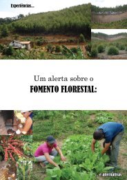 FOMENTO FLORESTAL: