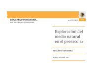 exploracion del medio natural en el preescolar - dgespe