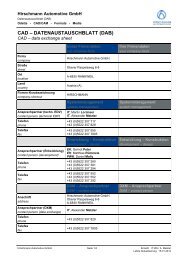 CAD – DATENAUSTAUSCHBLATT (DAB)