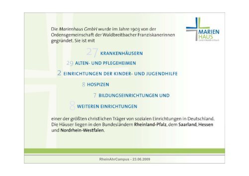 BALANCED SCORECARD Agenda - RheinAhrCampus