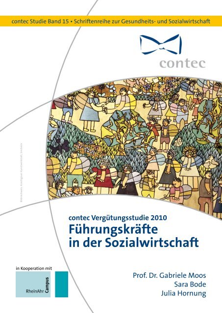 contec Vergütungsstudie 2010 Führungskräfte in der Sozialwirtschaft