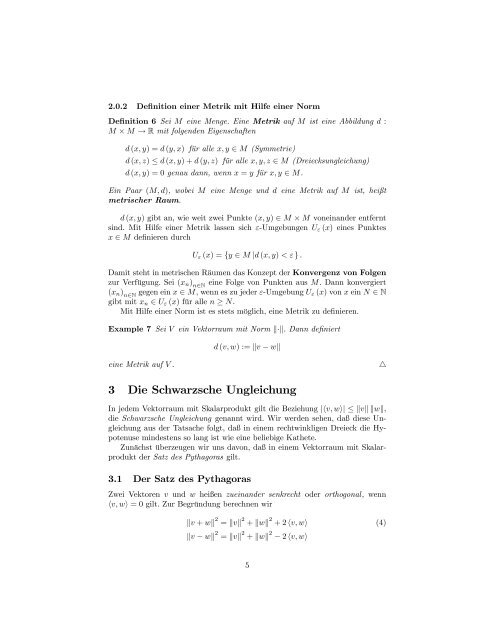 Mathematische Grundlagen - RheinAhrCampus