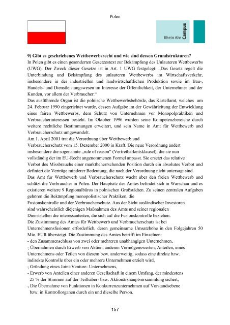 Wirtschaftsrecht in Europa - RheinAhrCampus