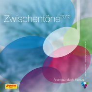 Zwischentöne2010 - Rheingau Musik Festival