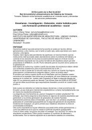 Enseñanza - Investigación - Extensión, visión holística para una ...