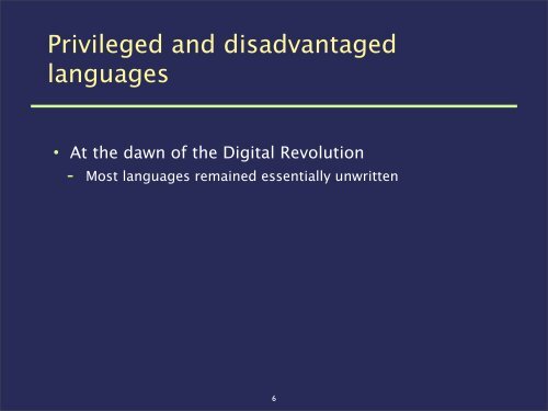 Computational Linguistics and Mayan Languages - Indiana University