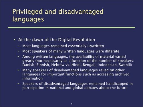 Computational Linguistics and Mayan Languages - Indiana University