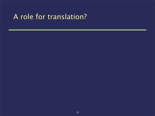 Computational Linguistics and Mayan Languages - Indiana University