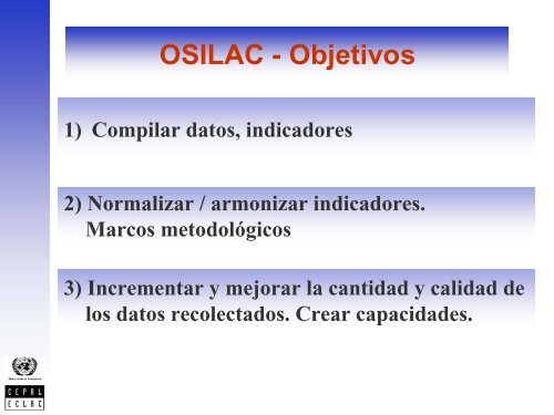 OSILAC - Cepal