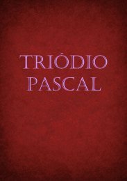 TRIÓDIO PASCAL - Riordan.ru