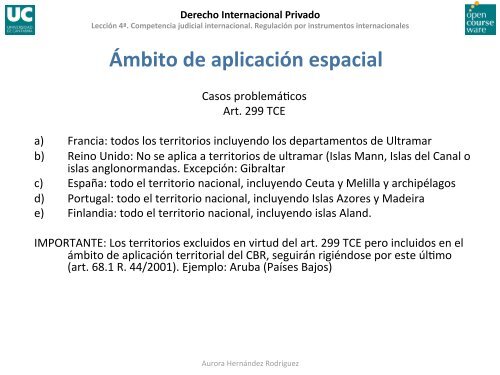 Derecho Internacional Privado