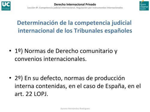 Derecho Internacional Privado