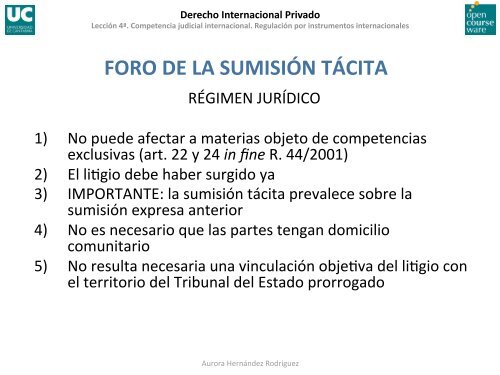 Derecho Internacional Privado