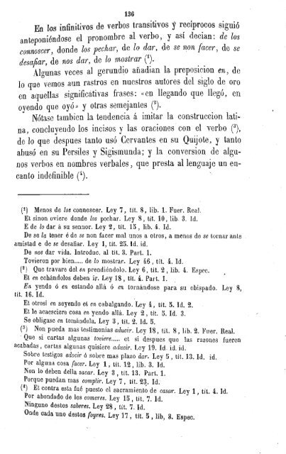 Progreso y vicisitudes del idioma castellano en nuestros cuerpos ...