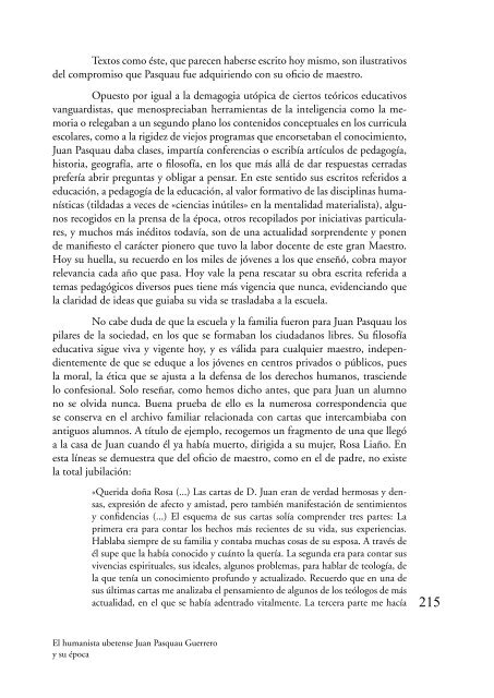 El Humanista ubetense Juan Pasquau Guerrero y su época