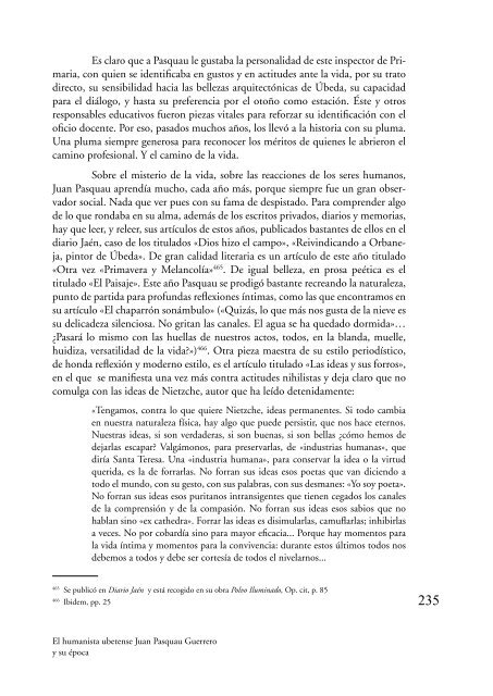 El Humanista ubetense Juan Pasquau Guerrero y su época