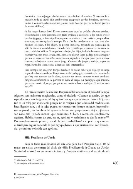 El Humanista ubetense Juan Pasquau Guerrero y su época