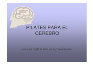 PILATES PARA EL CEREBRO - Els blocs de VilaWeb