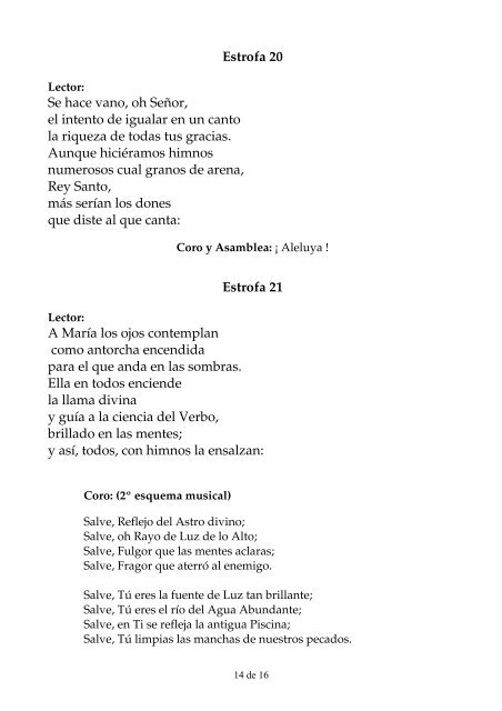 EL HIMNO AKATHISTOS A LA MADRE DE DIOS - coro san clemente i