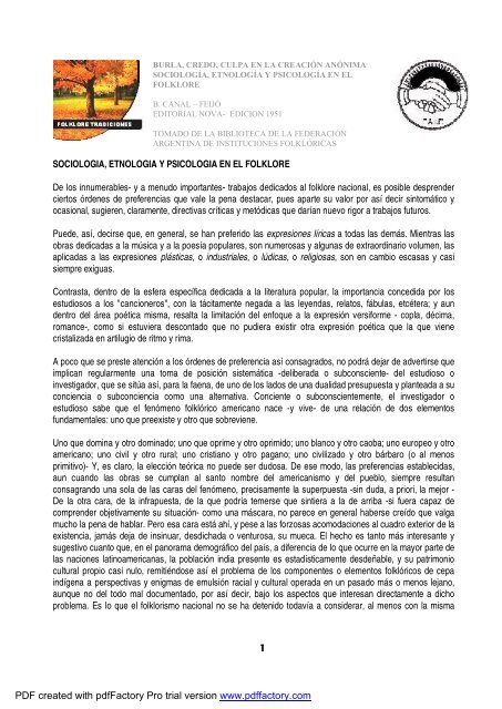 Portal Guaraní - FOLKLORE, TRADICIONES, MITOS Y LEYENDAS DEL