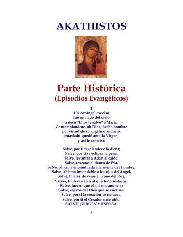 AKATHISTOS Parte Histórica