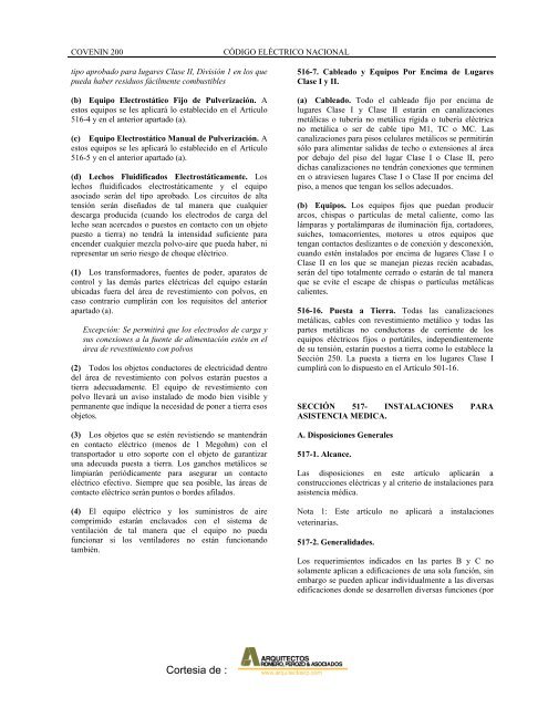 COVENIN 0200-1999 Código Eléctrico Nacional.pdf - Arquitectos RP