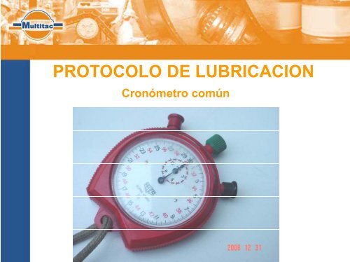 Fundamentos de Lubricación - multitac