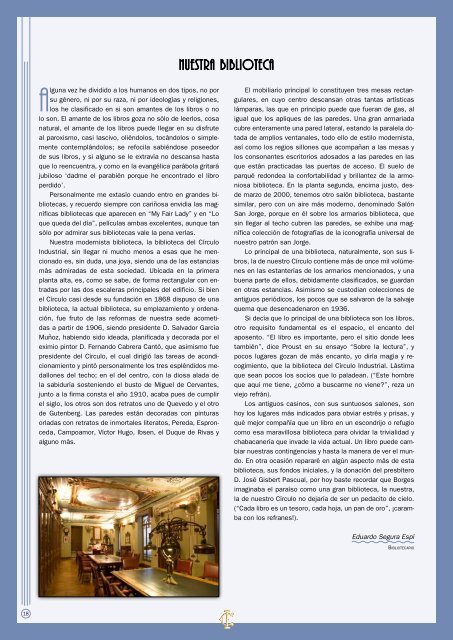 Nº 3 de la revista CIRCULO INDUSTRIAL ALCOY - Círculo Industrial