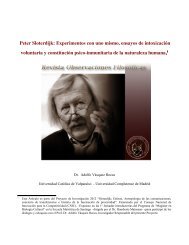 Peter Sloterdijk: Experimentos con uno mismo, ensayos de ...