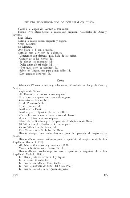 Estudio bio-bibliográfico de Don Hilarión Eslava - Dialnet