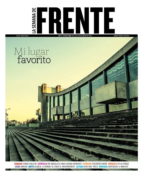 Mi lugar favorito - La Semana de Frente