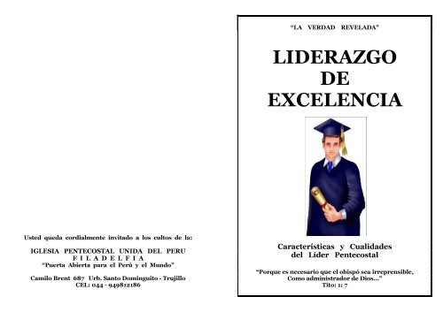 liderazgo de excelencia - Megapagina Pentecostales del Nombre