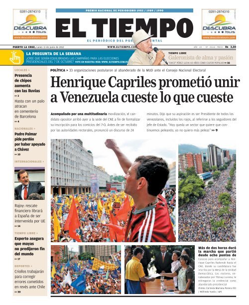 Erika de la Vega habla de su ex Henrique Capriles