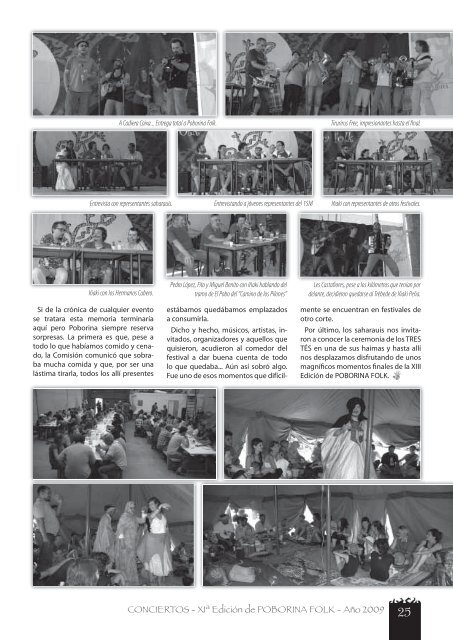 REVISTA del FESTIVAL INTERNACIONAL DE ... - Poborina Folk