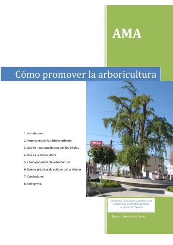 Cómo promover la arboricultura - Daniel Rivas