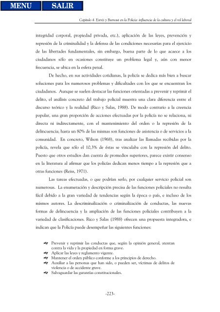 El Síndrome de Burnout en organizaciones policiales - Biblioteca ...