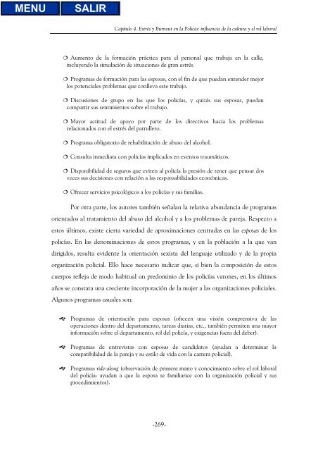 El Síndrome de Burnout en organizaciones policiales - Biblioteca ...