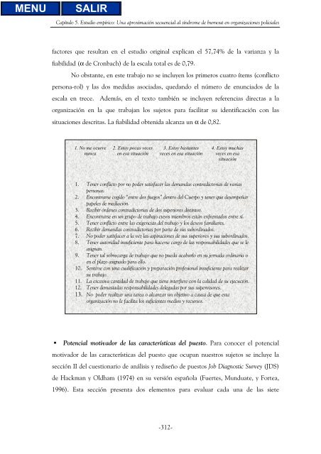 El Síndrome de Burnout en organizaciones policiales - Biblioteca ...