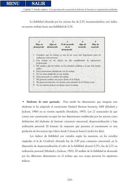 El Síndrome de Burnout en organizaciones policiales - Biblioteca ...