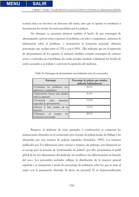 El Síndrome de Burnout en organizaciones policiales - Biblioteca ...